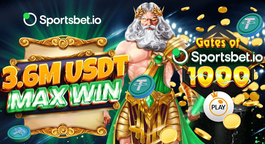 Slots player hits 3.6m USDT jackpot on Gates of Sportsbet.io