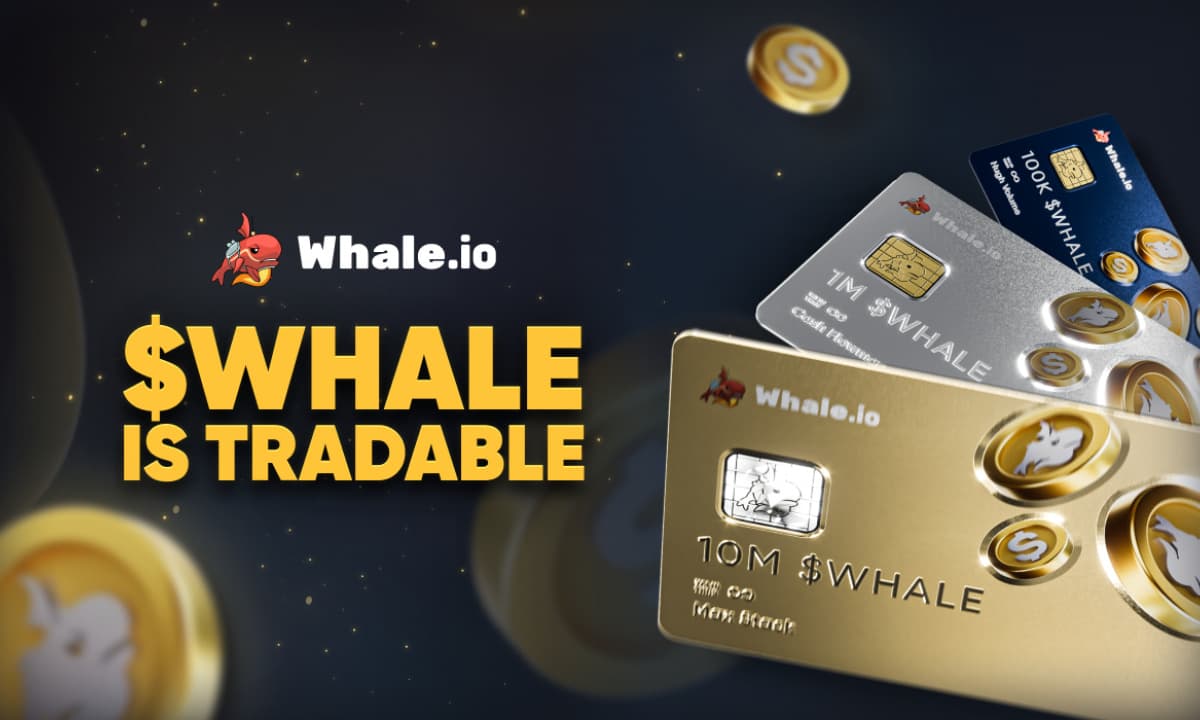 Whale.io Launches $WHALE NFT Collection on Solana: New Pre-Market Phase Ahead of TGE
