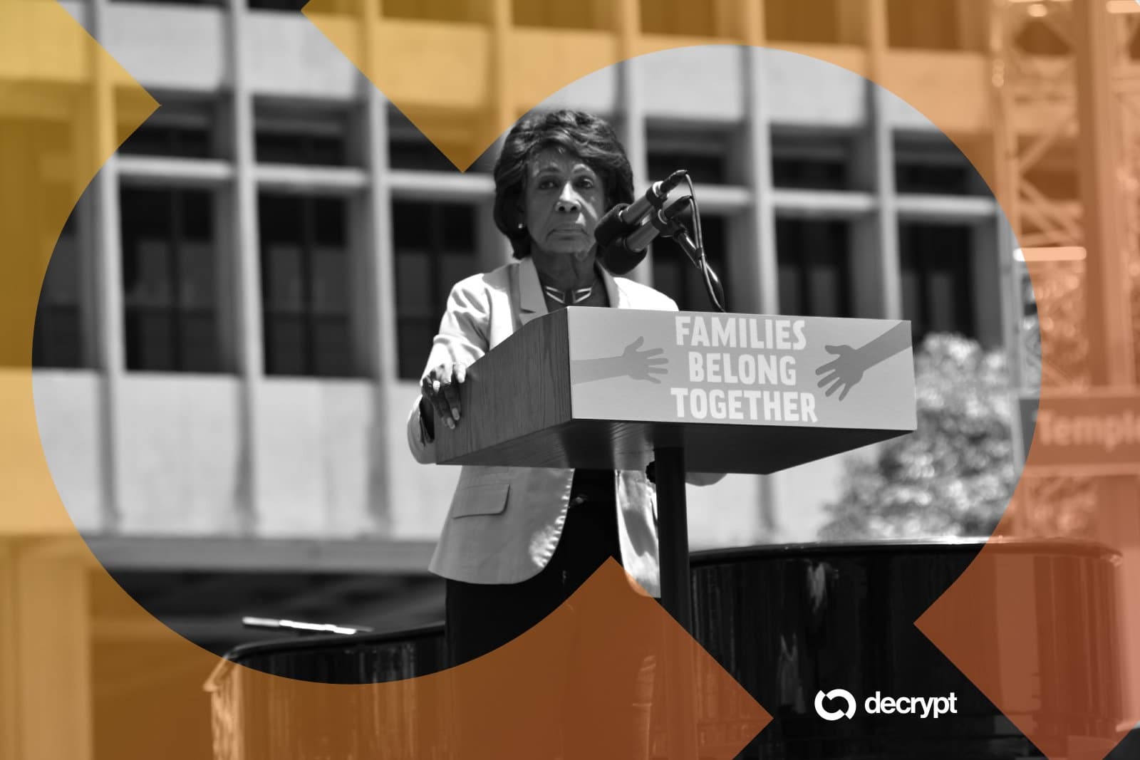 Rep. Maxine Waters Blasts Trump Pardon of Binance Founder