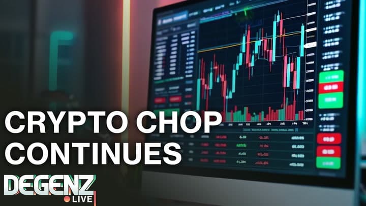 Crypto chop continues, Gold drops, DraftKings buys prediction market