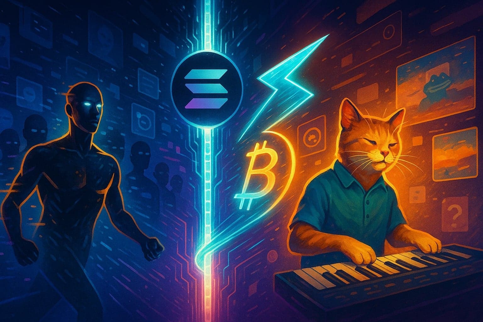 How Solana Turned Three Low-Cap Memecoins Into a Cultural Narrative