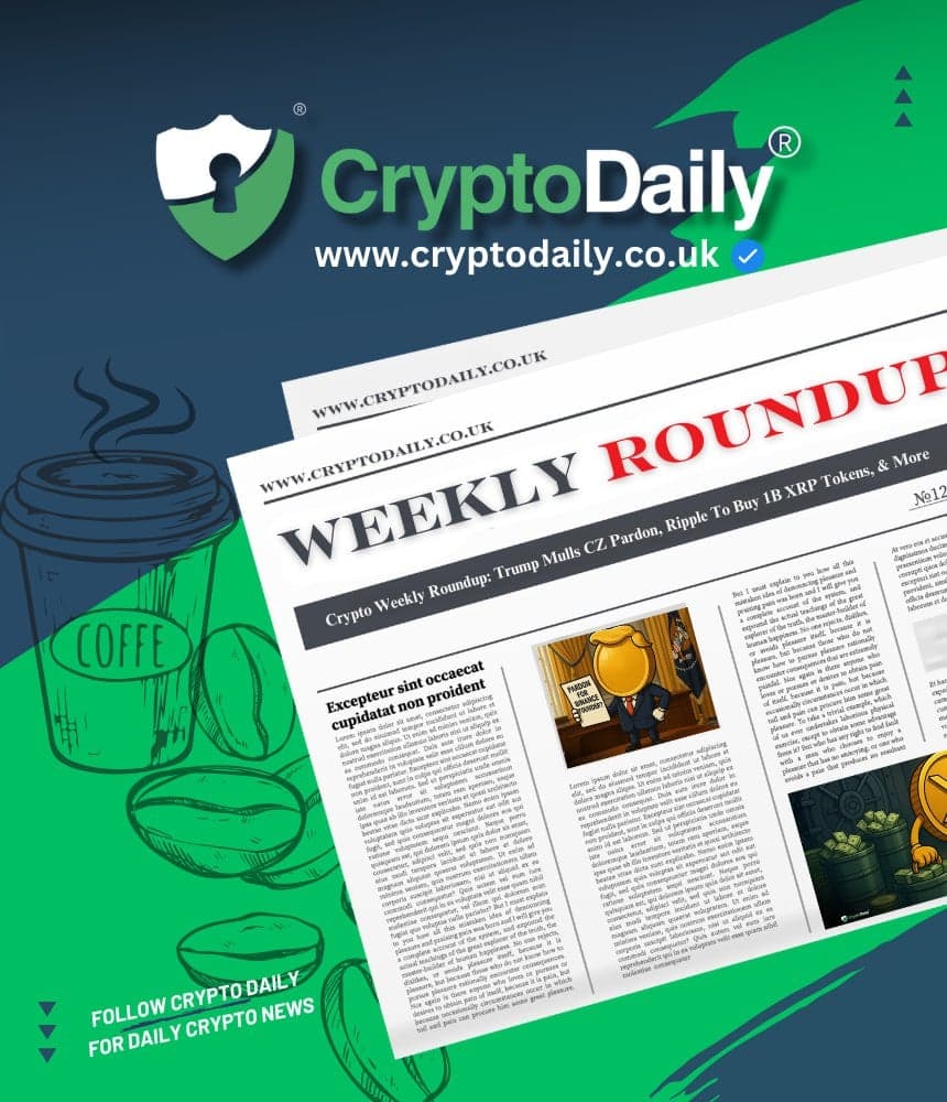Crypto Weekly Roundup: Trump Mulls CZ Pardon, Ripple To Buy 1B XRP Tokens, & More